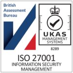 ISO 27001 brandmark.