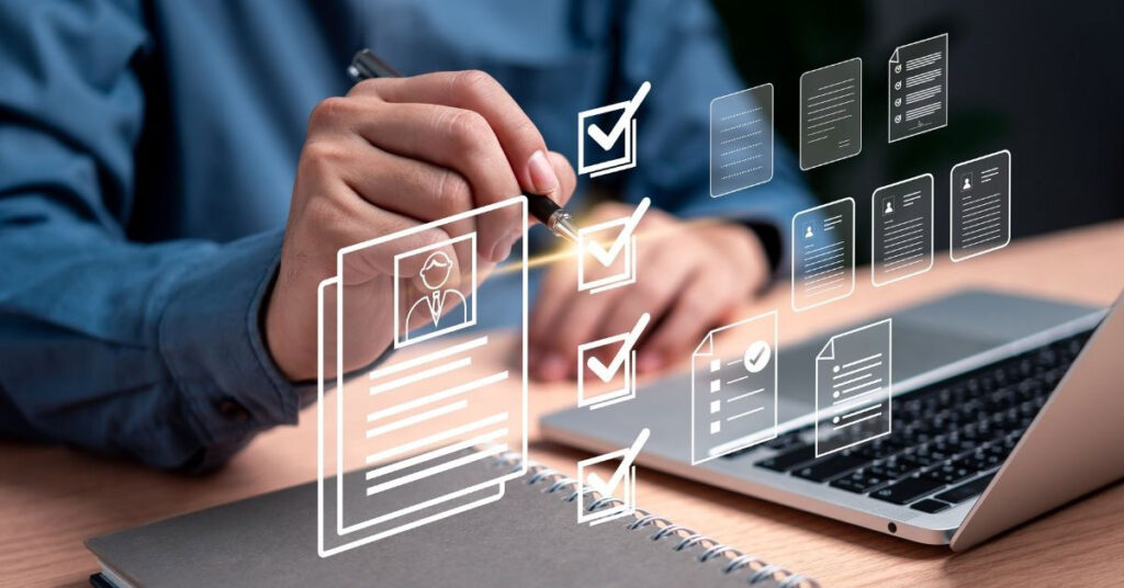 Making a digital checklist for the AML checks estate agents must perform.